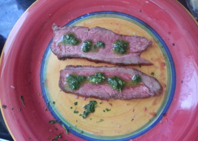 Picanha, chimichurri