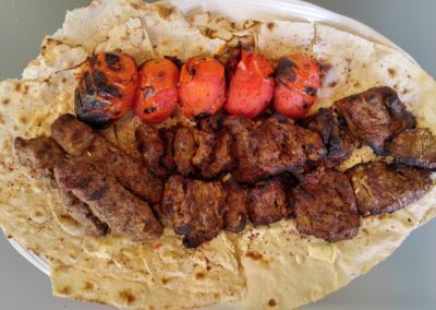 Kabob dinner