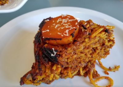 Spaghetti cake