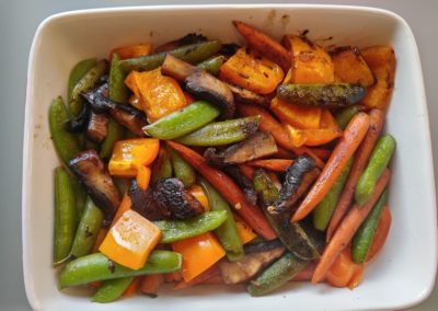 Roasted veggies