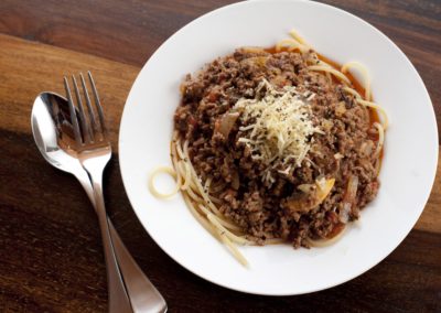 Spaghetti bolognese