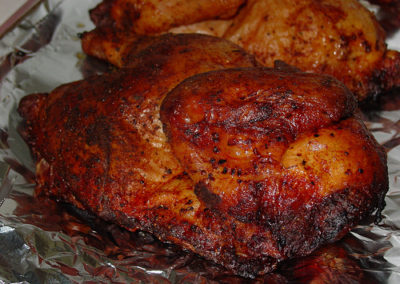 smoked chicken