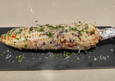 Mexican style grilled corn