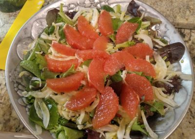 Fennel and Grapefruit salad