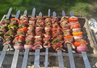 Sirloin kabobs