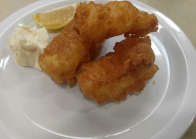 Fish & Chips...minus the chips!